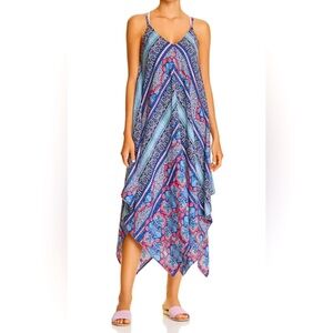 Scarf Dress in ‘Riviera Tiles’ Tommy Bahama beach dress. Size S / M. Coverup
